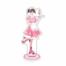 15厘米塔蒙亚克力立牌模型手办，动漫人物手办，角色扮演道具，情人节粉丝礼物 - 彩色 - 查看 3