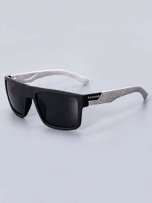 3 Pairs Unisex Square Colored Decorative Glasses, Fashionable For Daily, Sports, Driving And Other Occasions - Multicolor - View 7