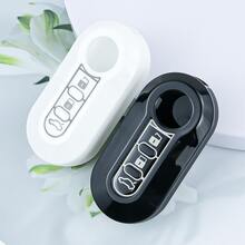 1 chiếc ốp bảo vệ chìa khóa xe hơi bằng TPU mềm, phù hợp với các dòng xe Fiat 500, Baoye, Bravo, Iveco, Olsen. - gói duy nhất - Xem 2