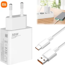 Bộ sạc nhanh EU Type C E F 220-240V, trạm sạc để bàn 33W, giao diện USB-A sang USB-C, sử dụng công nghệ sạc nhanh PD, được thiết kế cho điện thoại Redmi và tương thích với các thiết bị khác. Bao gồm bộ chuyển đổi nguồn du lịch EU. Quà tặng Phục Sinh mùa xuân. - trắng - Xem 10