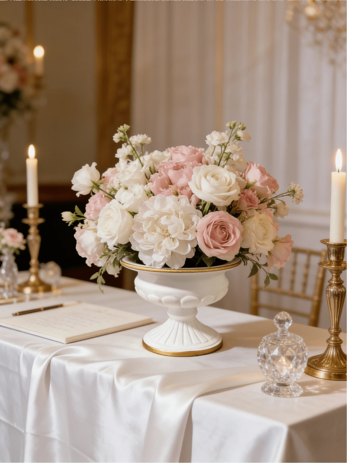 1pc Resin Vase With Roman Column Design, Elegant And Fashionable, Suitable For Wedding Season. Can Be Used For Wedding Decor, Dining Table Centerpiece, Signing Table, Dessert Bar, And Main Table Arrangement, Adding French Softness And Elegance To Your Wedding, Making Every Wedding Photo Natural And Atmospheric. - Multiple Styles - View 1