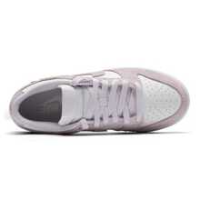 Giày thể thao Nike Dunk bằng da tổng hợp, cổ thấp, thoải mái, nhẹ và êm ái, màu trắng/hồng dành cho nữ. - Bột trắng - Xem 5