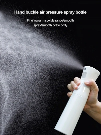 200ml/300ml Continuous Spray Bottle, Alcohol Bottle, Salon Hair Styling Tool Mist Spray Bottle