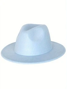 1pc Flat Top Jazz Hat, Lightweight Breathable Adjustable Sun Protection Baseball Cap, Outdoor Casual Y2K Style Beanie Suitable For Daily Commute, Winter,Summer,Beach - Top Hat - View 18