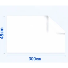 1 Cuộn Bảng trắng/Bảng đen tự dính dán tường kèm tẩy, bảng ghi nhớ bằng vải canvas trang trí văn phòng và nhà cửa - Nhiều màu - Xem 8
