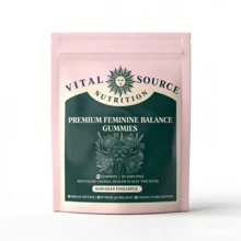 Miriyalyad Vital Source Feminine Balance Gummies - Women's Health Probiotics For PH & Immune Support & Natural Pineapple Flavo Hawaiian Pineapple-60 Gummies - 1Pcs - 查看 1
