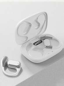 无线耳机，无线挂耳式耳机，LED显示屏功能，超长续航。这款数字显示无线耳挂耳机是馈赠佳品。 - 查看 15