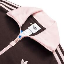 adidas originals TRACK TOP Logo條紋拉鍊長袖外套外套 女款 - 咖啡棕 - 查看 6