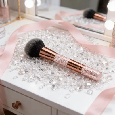 Cọ trang điểm đơn này có lông tổng hợp siêu mềm, dày, thân thiện với da và không gây kích ứng. Với khả năng lấy phấn mạnh mẽ và không lãng phí sản phẩm, nó giúp tán đều phấn phủ, phấn má hồng, phấn tạo khối hoặc kem nền dạng lỏng để tạo lớp nền mỏng nhẹ, lâu trôi và vẻ ngoài trang điểm quyến rũ.