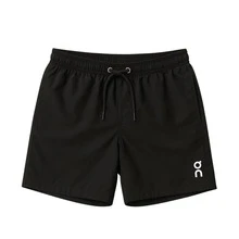KIT OF 3 SHORT-ON RUNNING SPORTS MADE OF LIGHTWEIGHT, STRETCH, DRY-FIT ELASTANE AND FOOTBALL, RUNNING, AND CYCLING - 黑色,藍色和白色 - 查看 3