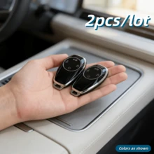 2个LEAPMOTOR Zero Run T03 2022 C11 S01 C01专用汽车钥匙套，仅适用于图中所示的汽车钥匙 - 彩色 - 查看 3