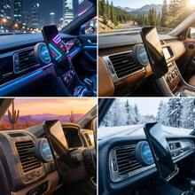 Giá đỡ điện thoại từ tính mạnh mẽ bán chạy nhất, phù hợp với cửa gió điều hòa, lắp đặt dạng kẹp, không làm hư hại nội thất, tương thích với tất cả các dòng xe, thiết yếu cho việc đi lại hàng ngày và du lịch gia đình. - A - Xem 6