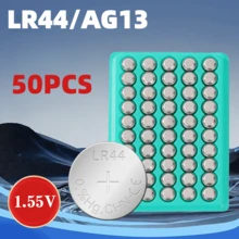 AG13/LR44 工业包装 1.55V 150mAh 大容量纽扣电池，兼容助听器、玩具和计算器。 - 查看 3