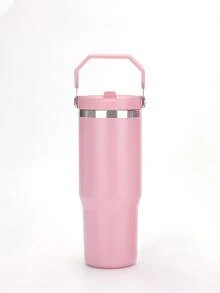 1pc Stainless Steel Vacuum Insulated Car Cup, Keeps Drinks Hot Or Cold Water Bottle Back To School - Multicolor - View 12