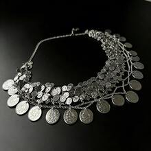 Metallic Embossed Coin Waist Belt, Atmosphere-Creating Waist Accessory For Stage Performance, Nightclub Party - Multicolor - View 5