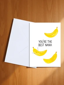 1 Greeting Card For Grandma - Funny & Creative "You Are The Best Grandma" Card With Envelope - Style a - View 24