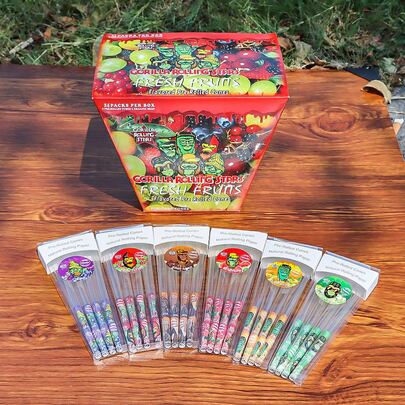 8pcs/Box, 110mm Creative Flavored Transparent Pre-Rolled Cone Cigarette Tubes, Direct Fill With Tobacco, Variety Of Flavors Available