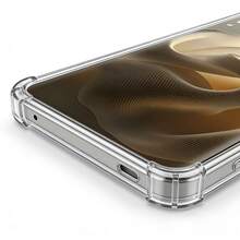 适用于 G Play (2024) 4G、Edge 40 Neo、G Power 5G (2025)、Edge 50 Pro、Edge 60、Edge 60 Stylus、Edge 60 Pro、Edge 60 Fusion、G54、Edge 40 Pro 的透明防震手机壳，防刮耐用软质保护套 - 無色 - 查看 6