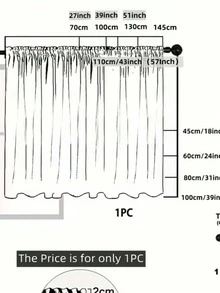 1 chiếc rèm bếp thoáng khí, chất liệu giả lanh, thiết kế kiểu nhà nông thôn với viền ren hình ngôi sao và túi luồn thanh treo, phù hợp cho cửa sổ quán cà phê hoặc tủ phòng tắm. - Nhiều màu - Xem 2