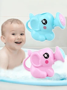 Botella de rociado de agua con elefante para recién nacidos, juego de agua divertido para la hora del baño, juguete de baño, juguete de piscina para bebés, juguete sensorial de baño, juguete de agua, juguete para niñas, juguete de playa - Multicolor - Ver 5