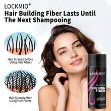 27.5g Hair Thickening Fiber Powder, Instantly Thickens Sparse & Thinning Areas, Covers Bald Spots & Hairline, Long-Lasting Styling All Day, Adds Volume, Suitable For Men & Women - Rose Red - View 5