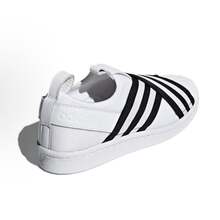adidas originals SUPERSTAR 板鞋 女款 - 白黑 - 查看 4