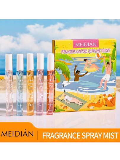1瓶/5瓶/10瓶 10毫升 沙滩数码香氛，度假必备，夏季空气清新剂，小瓶装方便携带，持久留香，五种香型可选，带您进入一场嗅觉盛宴