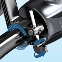 ¡Pedalea con más seguridad! Soporte para teléfono móvil para bicicleta con GPS - Negro - Ver 10