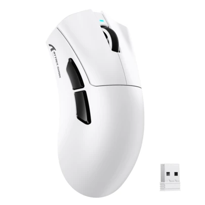  ATTACK SHARK V3 Ultra-Light Wireless Gaming Mouse, PAW3311 Sensor, 62g, 25K DPI, 500mAh, 2.4G/Bluetooth/USB-C 3-In-1 Rechargeable Mouse With 5 Programmable Buttons, Suitable For Laptop/PC Gamers | Christmas Gift / New Year Gift 2026