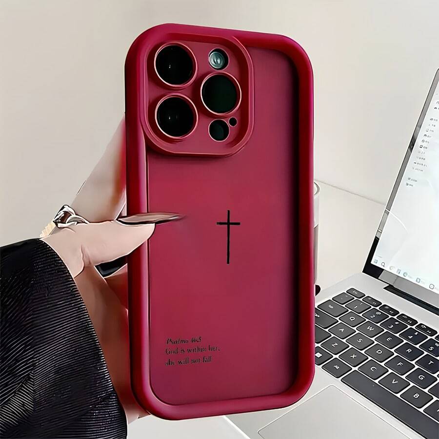 Basic Phone Cases - Burgundy - View 1