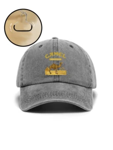 1pc Unisex Camel Washed Baseball Cap, Classic Casual Retro Style, Soft Sweatband, Adjustable Size, Lightweight Versatile, Vintage Dad Hat, Suitable For Outdoor Sports, Daily Wear, Party, Beach, Ideal Gift For Family And Friends,Summer,Holiday - Camel - View 9
