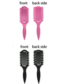 全新升级的单件/双件卷发梳采用特殊梳齿和结构，适合所有发质，减少脱发、拉扯和分叉。男女皆宜，轻松打造卷发造型。可搭配各种美发产品使用，适用于美容院、日常使用、开学季和旅行等多种场合。 - A - 查看 10