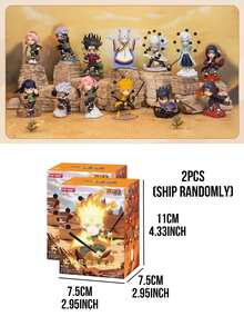 POP MART 火影忍者忍者大战系列盲盒 - 12款常规人偶 + 1款隐藏款人偶，以经典忍者传奇为主题，呈现鸣人、宇智波佐助、旗木卡卡西、宇智波鼬、宇智波带土、宇智波斑、千手柱间、春野樱、日向雏田等标志性角色的动态动作姿势，以及隐藏款大筒木辉夜。高品质动漫收藏人偶，尺寸为3.03-4.49英寸，精细设计忠实还原《火影忍者疾风传》，是火影忍者粉丝、动漫收藏家、盲盒爱好者和送礼者的理想之选。 - 彩色 - 查看 15