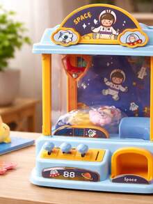 Mini Máquina De Garra Para Niños Con Música  Juego Interactivo Con Peluches Incluidos - Azul Marino - Ver 5