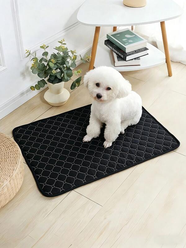 可重复使用和可清洗的宠物尿垫 - 四层防水吸水，适用于小型/中型/大型宠物，用于犬猫如厕训练，保持宠物干爽舒适