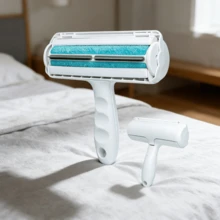 宠物毛发去除刷、宠物毛发去除器、宠物毛发滚筒，可去除沙发和地毯上的毛发，专为猫狗设计的滚筒刷，可重复使用。 - 滾筒式除毛刷 - 查看 8