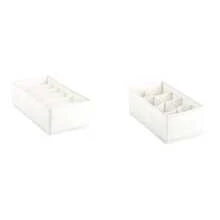 4pcs Baby Room Storage Baskets, Household Wardrobe Underwear Storage Boxes, Non-Woven Foldable Divided Storage Boxes For Socks, Underwear And Bras, Drawer Organizer Boxes, Newborn Baby Gift, Ideal For Baby Room Storage And Organization - Multicolor - View 9