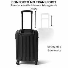 10kg Carry-On Suitcase With 360° Wheels For Airplanes Anac Expandable - Negro - Ver 6