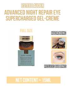 Estée Lauder 3/5/15毫升密集修护眼霜/凝胶，全面修护，深层细胞修护，抗衰老，有效减少31%鱼尾纹，7天内提亮眼周肌肤，1小时内去除91%自由基，蕴含酵母发酵溶胞物/透明质酸钠/维生素E，长效舒缓并强化肌肤屏障，适合所有肤质。 - 雅詩蘭黛特潤修護肌活精華眼霜 - 查看 12