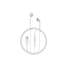 REMAX RM-10 有线入耳式耳机，马卡龙渐变色外观，Type-C/3.5mm 智能接口，符合人体工学的舒适佩戴体验，三键线控高清麦克风，兼容苹果/华为/小米手机，享受无损通话和音乐 - 查看 19