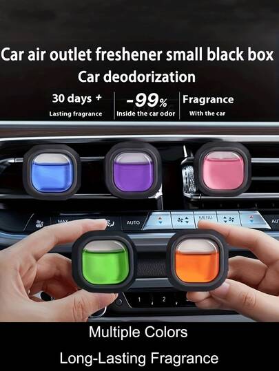 3/6 pezzi Diffusore portatile per auto, Deodorante per auto, Mantiene l'interno dell'auto fresco, Aromaterapia, 5 opzioni di profumo. Adatto come regalo per compleanni, Capodanno, donne, decorazione della casa, regali per uomini, matrimoni