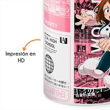 Taza de Uravity Ochaco Uraraka Clase 1-A Zero Garvity My heró academiá Boku no Hero Anime Céramica - Blanco - Ver 2