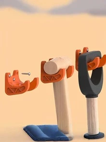 2Pcs/4Pcs (No Screws Included) Portable Model Manual Gardening Tool Holder Tool Holder Garden - Home Daily Use Hook - Conventional - View 4