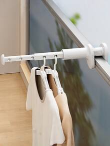 Retractable Portable Clothes Drying Rack For Home And Travel Use, Compact Foldable Laundry Drying Stand, Space-Saving Garment Rack For Indoor And Outdoor, Lightweight Hanging Clothes Organizer, Quick-Dry Apparel Hanger System - Multicolor - View 5