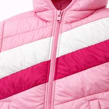 Premium Waterproof Children's Puffer Jacket - Pink - View 6