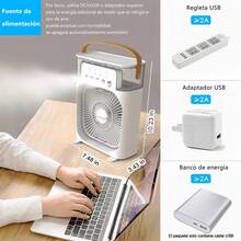 Portable Fan, Ideal For Offices, Bedrooms And Cars. - White - View 2