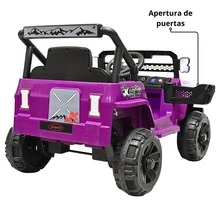 Joykoo Camioneta Montable Electrica para Niños Control Remoto 12v - Morado - Ver 7
