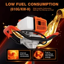 Lislark [ Heavy-Duty Auger Drill Bit] Quick-Plant Heavy-Duty Auger Drill Bit, Metal Garden Tool -3 Drill 100mm, 150mm, 200mm, - 黑色 Drill - 查看 9