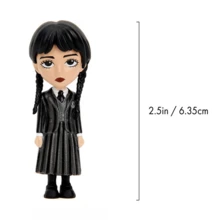 Simba Wednesday Patung Dekoratif Resmi, Figur Logam Buatan Tangan Berukuran 2,5 Inci, - MultiWarna - View 13