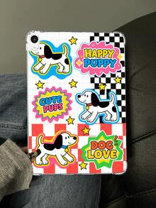 Cartoon Style Colorful Puppy Anti-Drop Tablet Case, Thickened Anti-Drop 10th Gen 10.9 Inch Tablet Protective Case, 10.2 Inch Tablet Protective Case - Multicolor - View 4